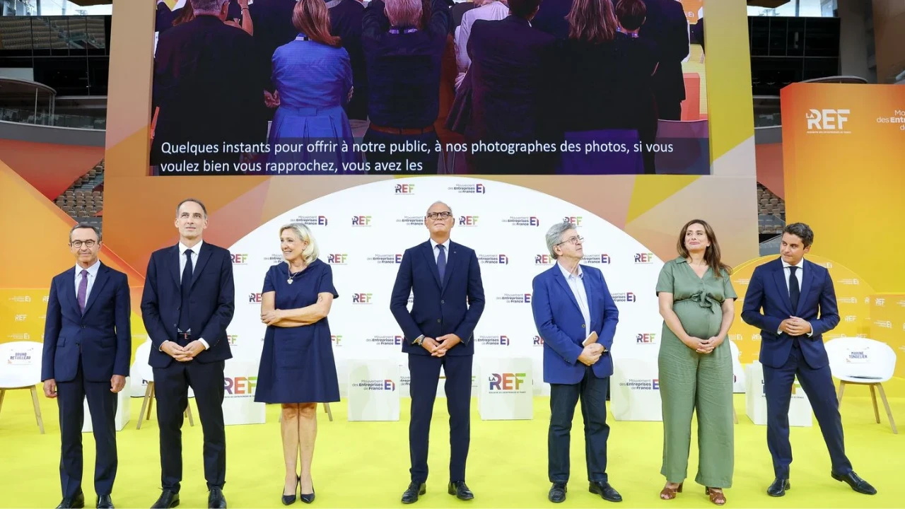 FRANSA&rsquo;DA CUMHURBAŞKANI ADAYLARI İLK KEZ KARŞI KARŞIYA: EKONOMİ VE BOR&Ccedil; G&Uuml;NDEMDE