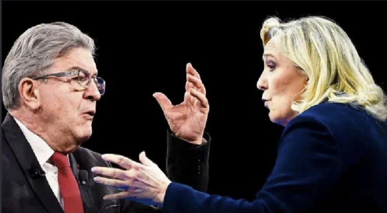 Fransa&rsquo;da yeni anket: Le Pen ile M&eacute;lenchon ikinci tura kalıyor