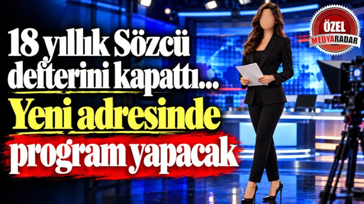 18 yıllık S&ouml;zc&uuml; defterini kapattı&hellip; Yeni adresinde program yapacak