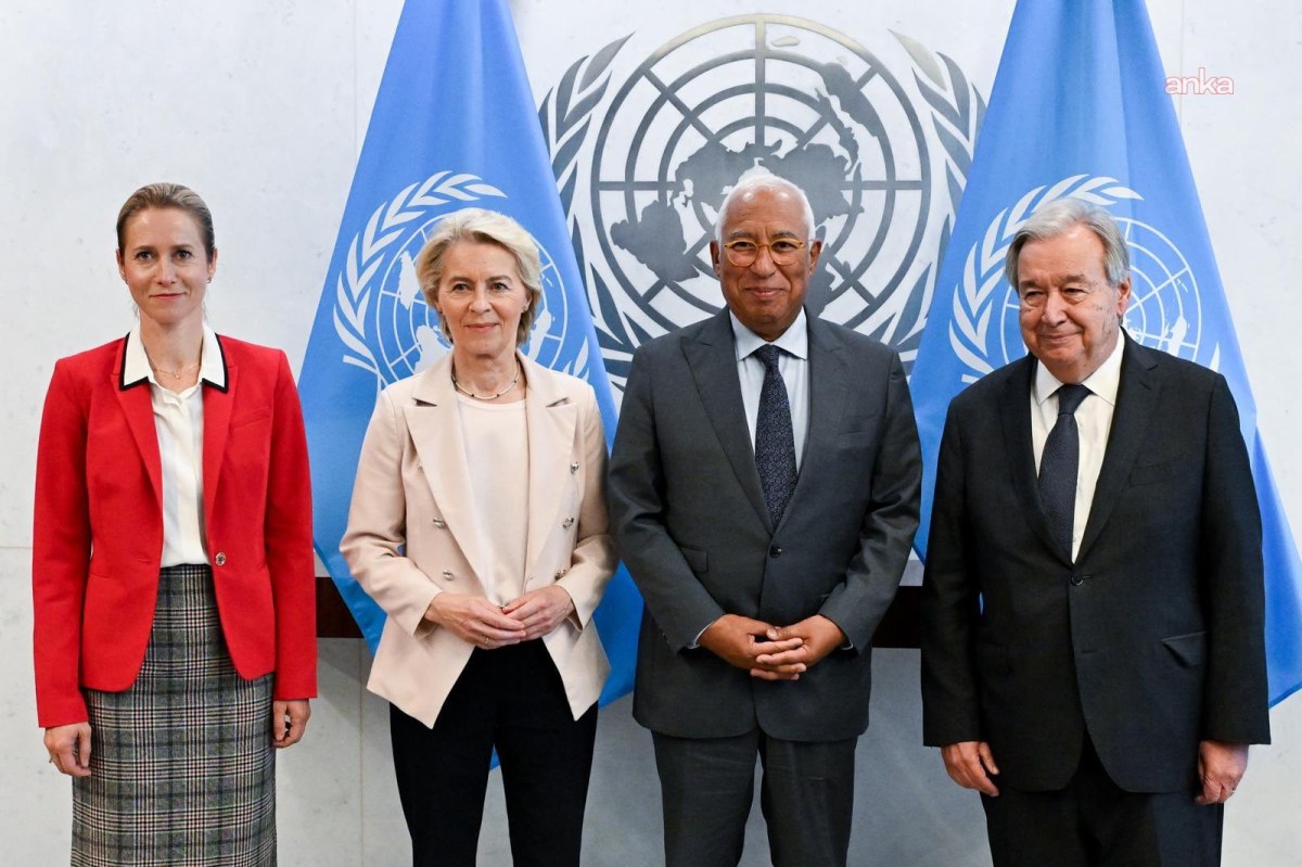 Avrupa Komisyonu Başkanı Von Der Leyen, BM Genel Sekreteri Guterres ile g&ouml;r&uuml;şt&uuml;