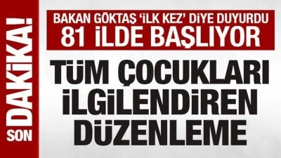 Bakan G&ouml;ktaş duyurdu: Kreşler i&ccedil;in d&uuml;zenleme geliyor