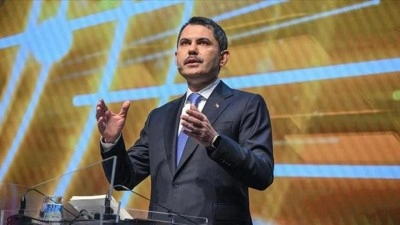 Bakan Murat Kurum 500 Bin Sosyal Konut Kura T&ouml;reni'nde Konuşuyor