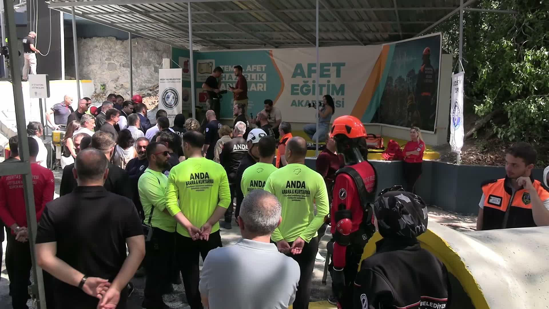 Beşiktaş Afet Eğitim Akademisi 17 Ağustos'un yıl d&ouml;n&uuml;m&uuml;nde a&ccedil;ıldı