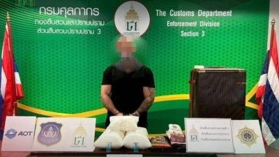 Bir T&uuml;rk, Tayland'da 12 kilo uyuşturucuyla yakalandı