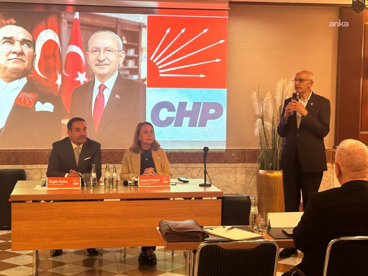 CHP heyetinden Almanya&rsquo;da &ouml;rg&uuml;tlenme programı