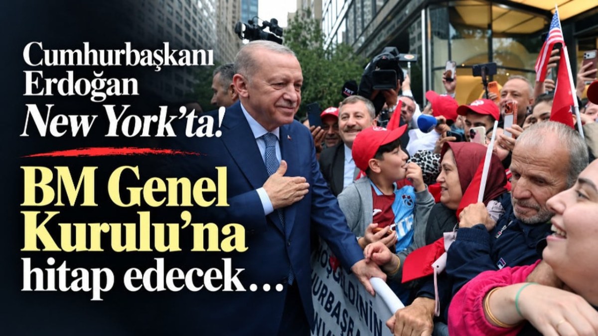 Cumhurbaşkanı Erdoğan New York&rsquo;ta! BM Genel Kurulu&rsquo;na hitap edecek&hellip;