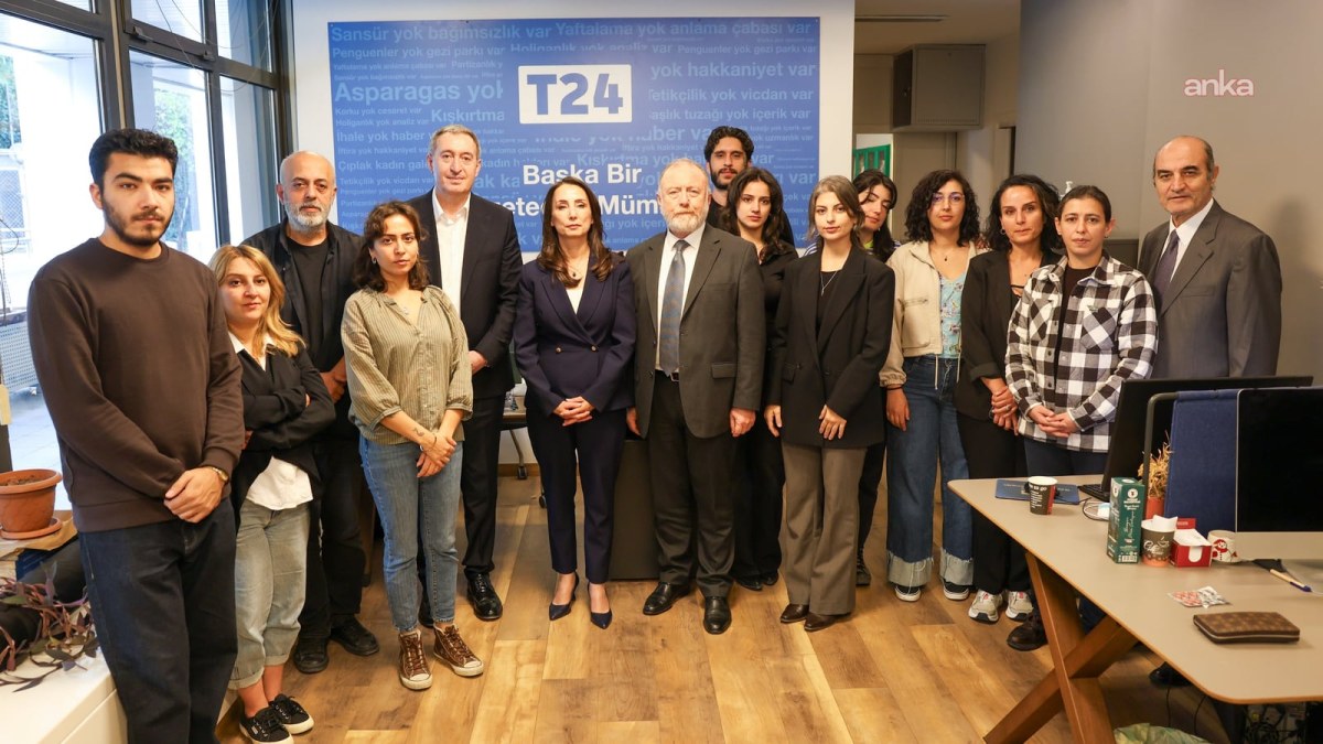 DEM Parti eş genel başkanlarından T24&rsquo;e dayanışma ziyareti