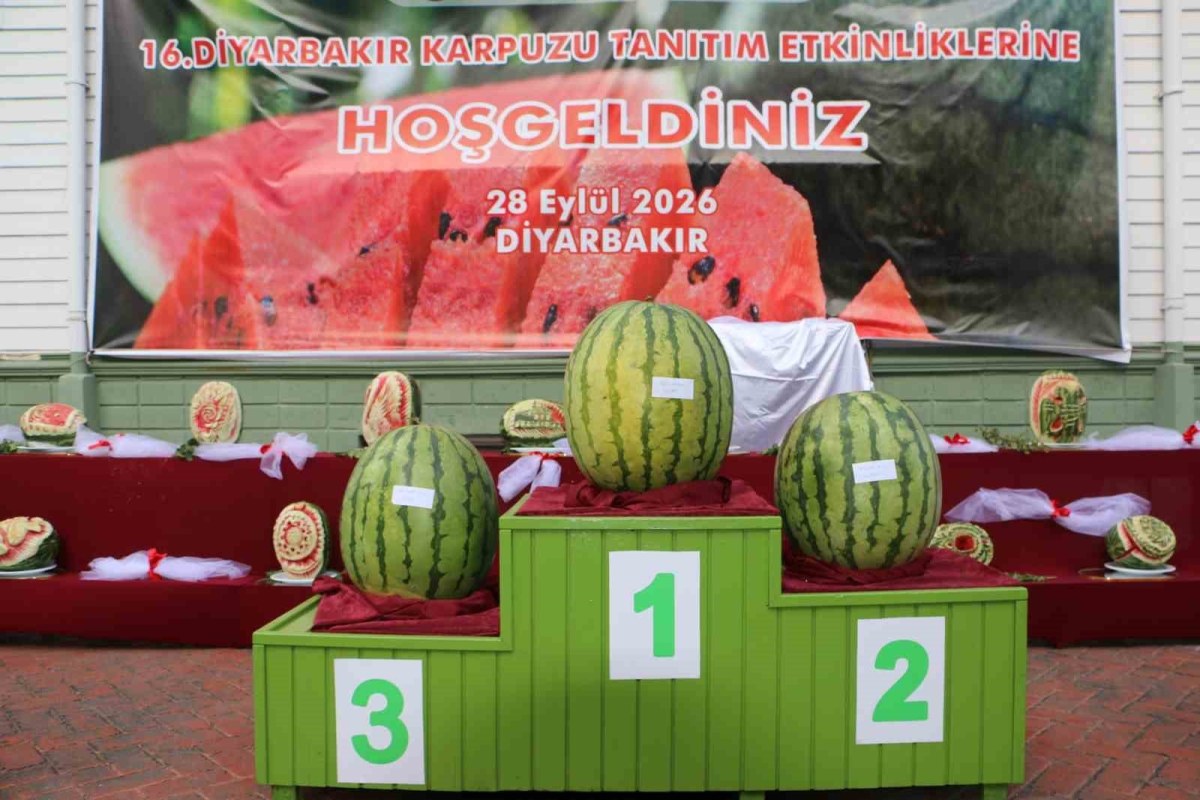 Diyarbakır&rsquo;da 16. Karpuz Festivali coşkusu