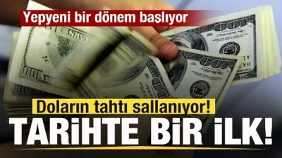 Doların tahtı sallanıyor! Tarihte bir ilk ger&ccedil;ekleşti Yepyeni bir d&ouml;nem başlıyor