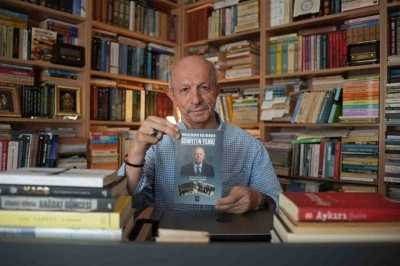 Gazeteci Sarıko&ccedil;&rsquo;un hazırladığı &rsquo;Yakınlarının kaleminden Şerfettin Yılmaz&rsquo; kitabı okuyucuyla buluştu