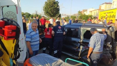 Giresun&rsquo;da trafik kazası: Yaralı var