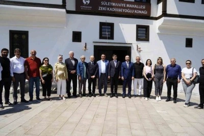 İletişim Başkanlığı Erzincan B&ouml;lge M&uuml;d&uuml;r&uuml; &Ouml;deş G&uuml;m&uuml;şhane&rsquo;de basınla buluştu