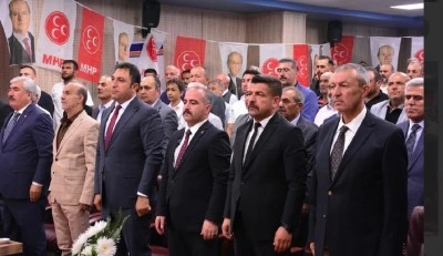 MHP Kuluncak&rsquo;ta Cahit Aslan yeniden il&ccedil;e başkanı se&ccedil;ildi
