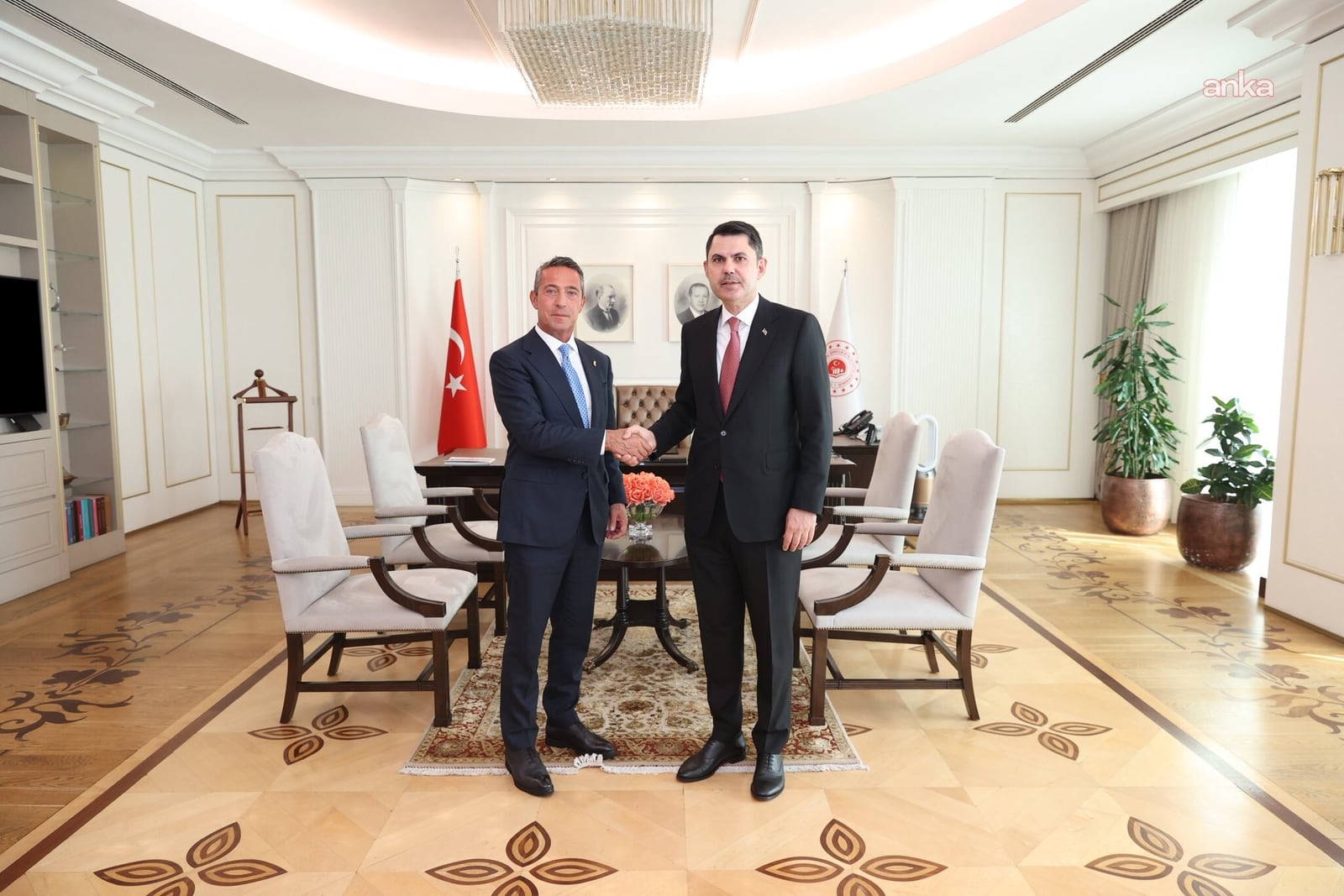 Murat Kurum, Ali Ko&ccedil;'u kabul etti... Ko&ccedil; Topluluğu COP31'in K&uuml;resel İş Ortağı oldu