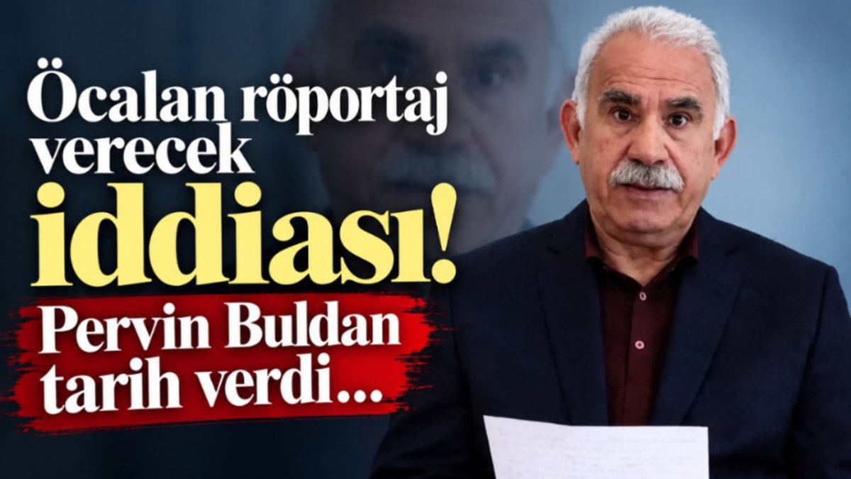 &Ouml;calan r&ouml;portaj verecek iddiası! Pervin Buldan tarih verdi&hellip;