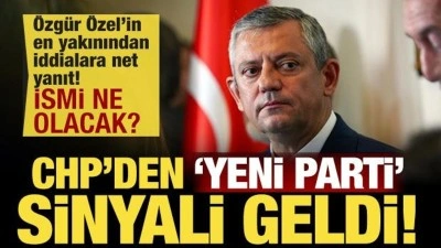 &Ouml;zg&uuml;r &Ouml;zel'in en yakınından 'yeni parti' iddialarına net a&ccedil;ıklama!
