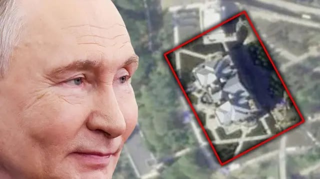 Putin'in Karadeniz kıyısındaki konutu gizlice yeniden inşa ediliyor