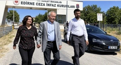 Sel&ccedil;uk Mızraklı, Edirne F Tipi Cezaevi'nden tahliye oldu