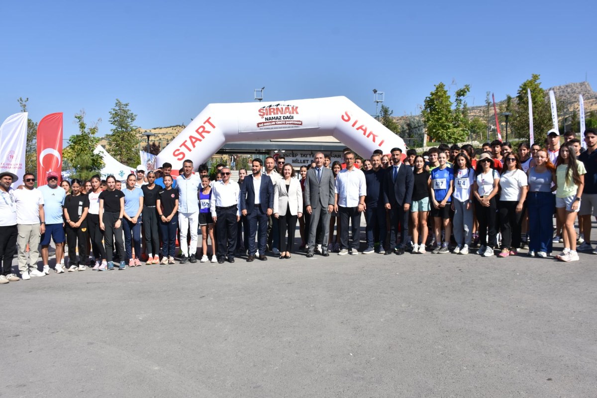 Şırnak'ta Dağ Koşuları T&uuml;rkiye Şampiyonası İl Karmalar Ligi'nin finali yapıldı