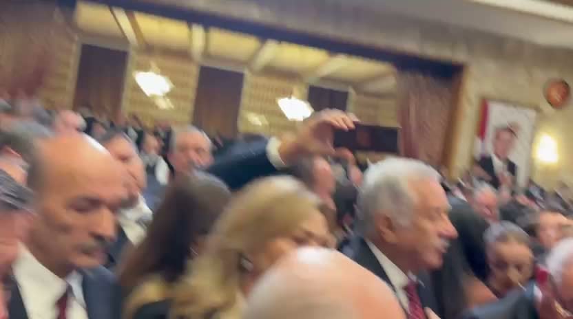 TBMM&rsquo;de yeni yasama yılı a&ccedil;ılış resepsiyonu&hellip; Bah&ccedil;eli'den YENİ Parti'nin Genel Kurul'daki protestosuna ilişkin: "Siyasi a&ccedil;ıdan doğru olmadı"