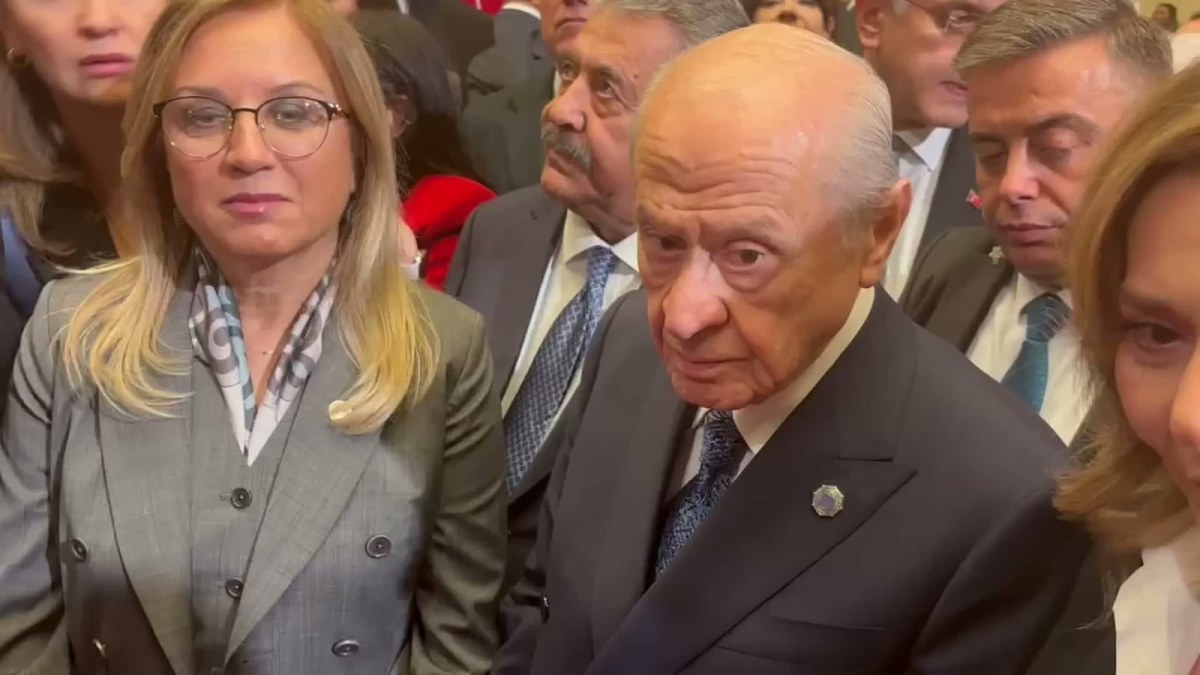TBMM&rsquo;de yeni yasama yılı a&ccedil;ılış resepsiyonu&hellip; Devlet Bah&ccedil;eli, "fon krizi" sonrası Kaya'nın istifasına ilişkin soruya "Yorum yapmayacağım" dedi