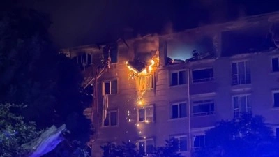 Tekirdağ'da bir apartmanda patlama: 1 kişi &ouml;ld&uuml;