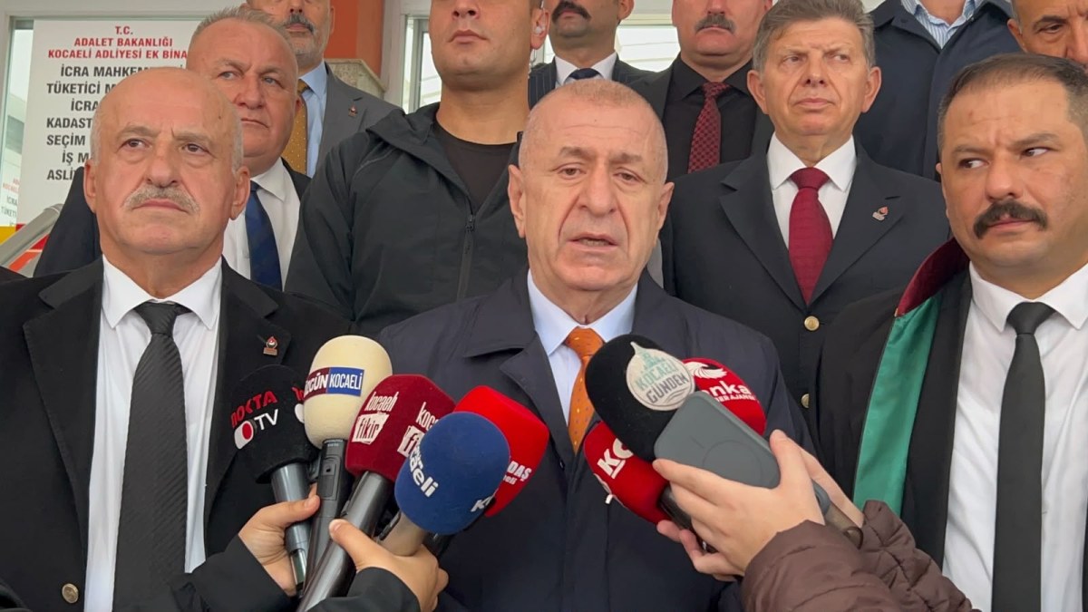 &Uuml;mit &Ouml;zdağ, Kocaeli'de hakim karşısına &ccedil;ıktı