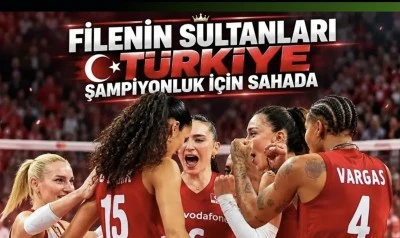 Voleybolda final g&uuml;n&uuml;...