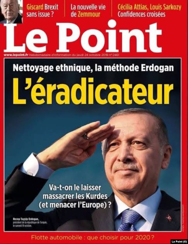 Erdoğan’dan Le Point’a suç duyurusu