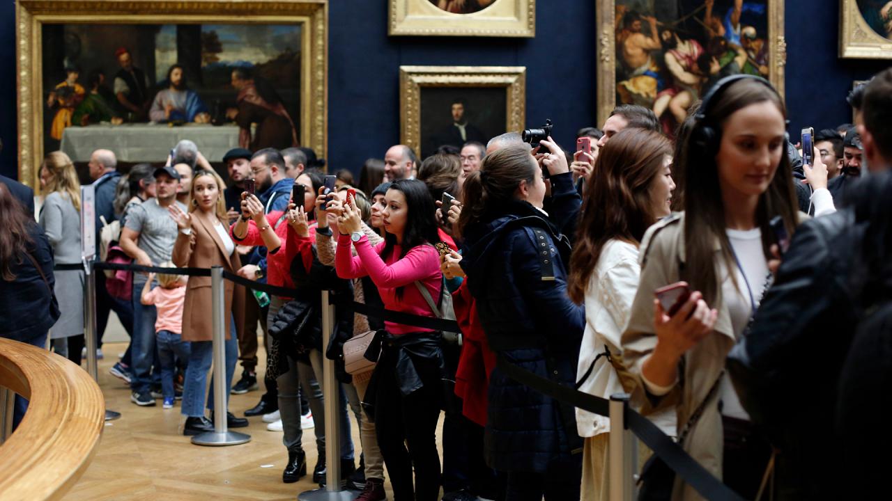 2019’da en çok ziyaretçi çeken müze yine Paris’in Louvre Müzesi oldu