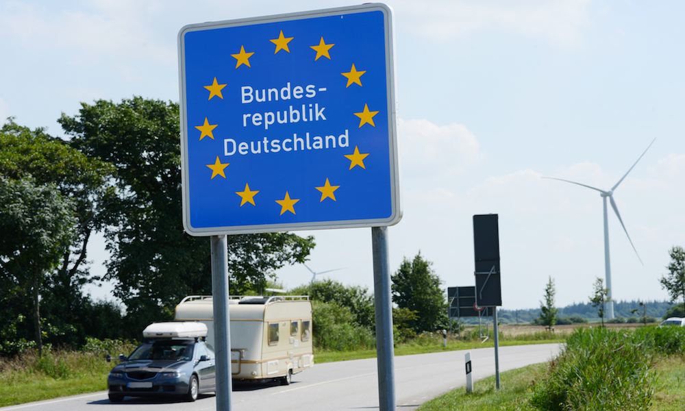 Almanya beş ülke sınırında kontrole başladı