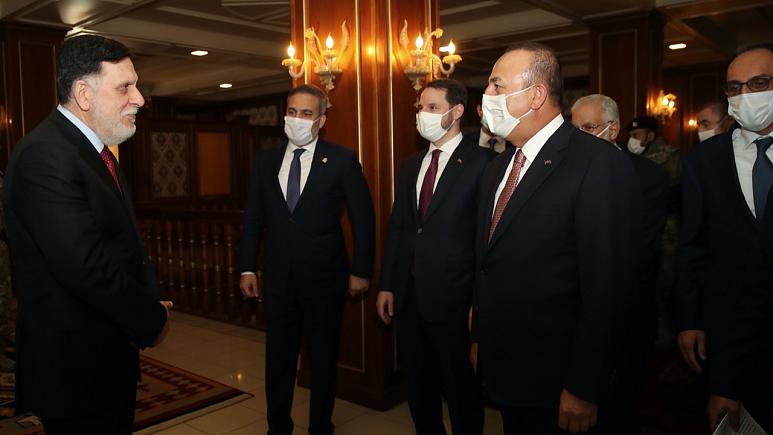 Türk heyeti Libya’da…