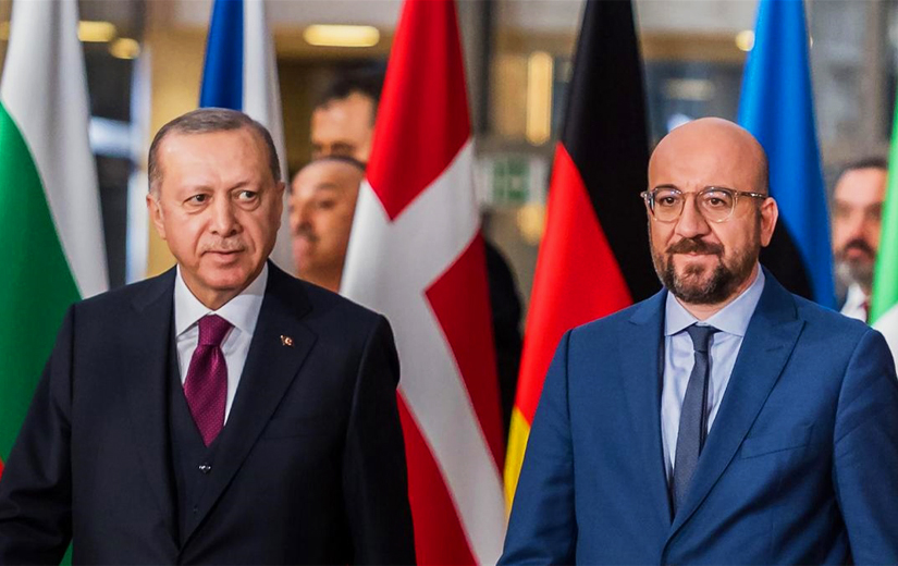 Erdoğan, AB Konseyi Başkanı Michel ile Doğu Akdeniz krizini görüştü
