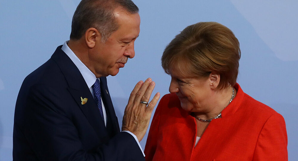 Merkel ve Erdoğan görüştü