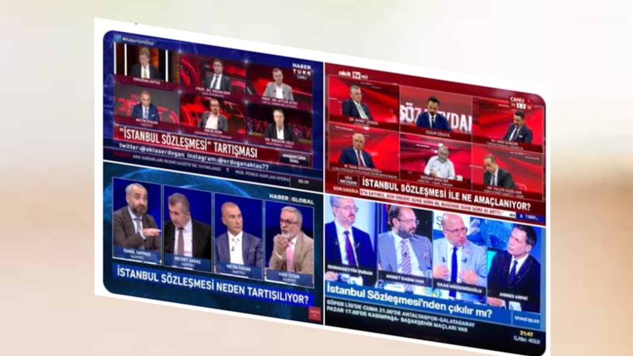 TV’lerde Kadın ve HDP’li yok – Faruk Bildirici yazdı