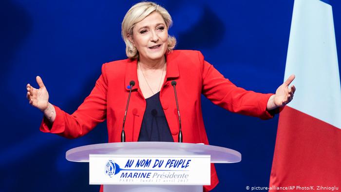 Marine Le Pen Cumhurbaşkanı adayı