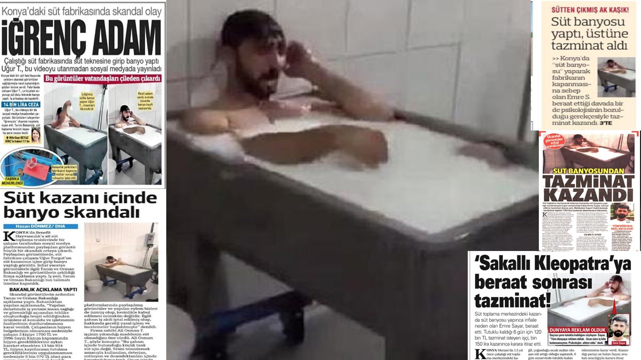 Sosyal medya mahkemesi “süt banyosu”nda yanıldı – Faruk Bildirici